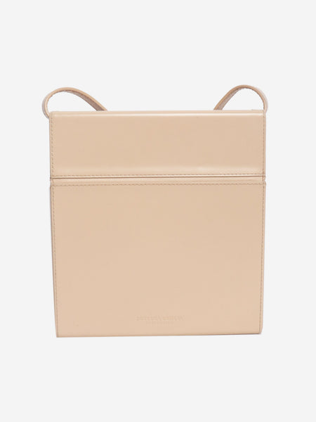 Blush leather box bag alternate image