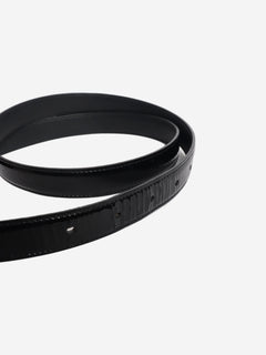 Black patent leather belt Belts Saint Laurent 
