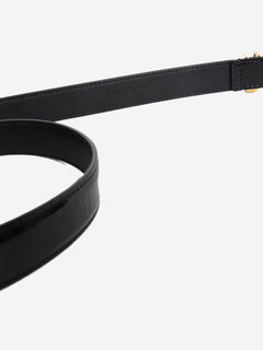 Black patent leather belt Belts Saint Laurent 