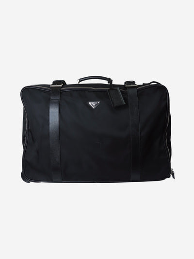 Black nylon suitcase Luggage & Travel Bags Prada 