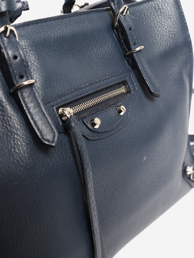 Navy Papier A6 bag Cross-body bags Balenciaga 