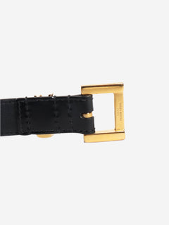 Black patent leather belt Belts Saint Laurent 