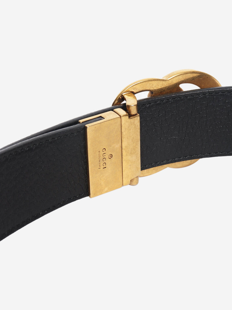 Brown GG leather belt Belts Gucci 