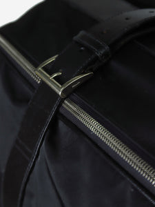 Prada Black nylon suitcase