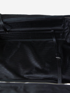 Prada Black nylon suitcase