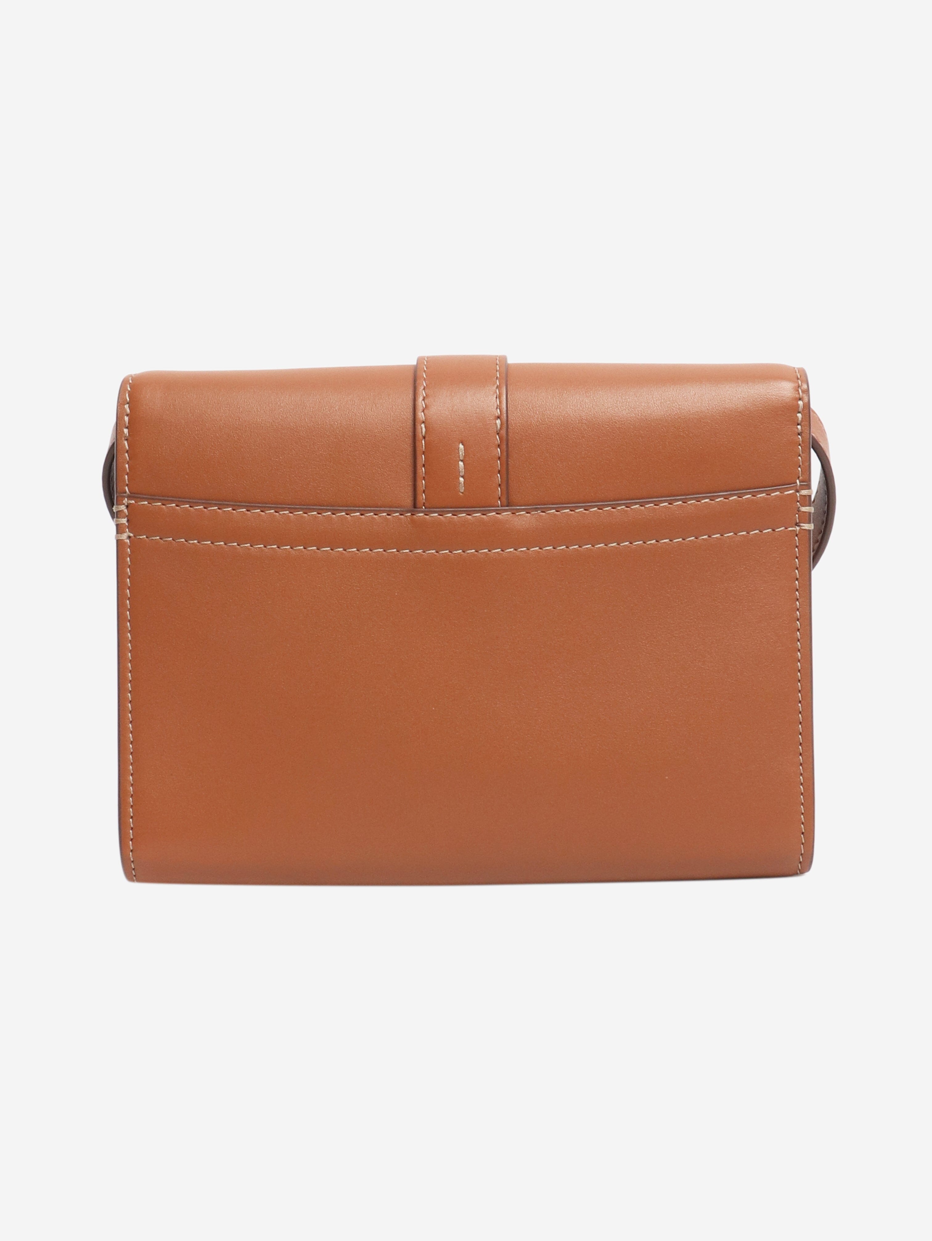 Tan leather crossbody bag Cross-body bags Ralph Lauren 