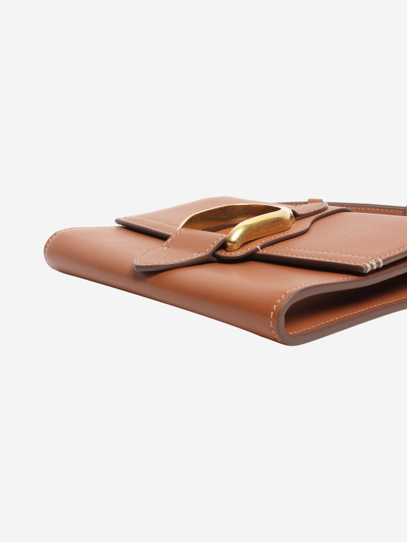 Tan leather crossbody bag Cross-body bags Ralph Lauren 