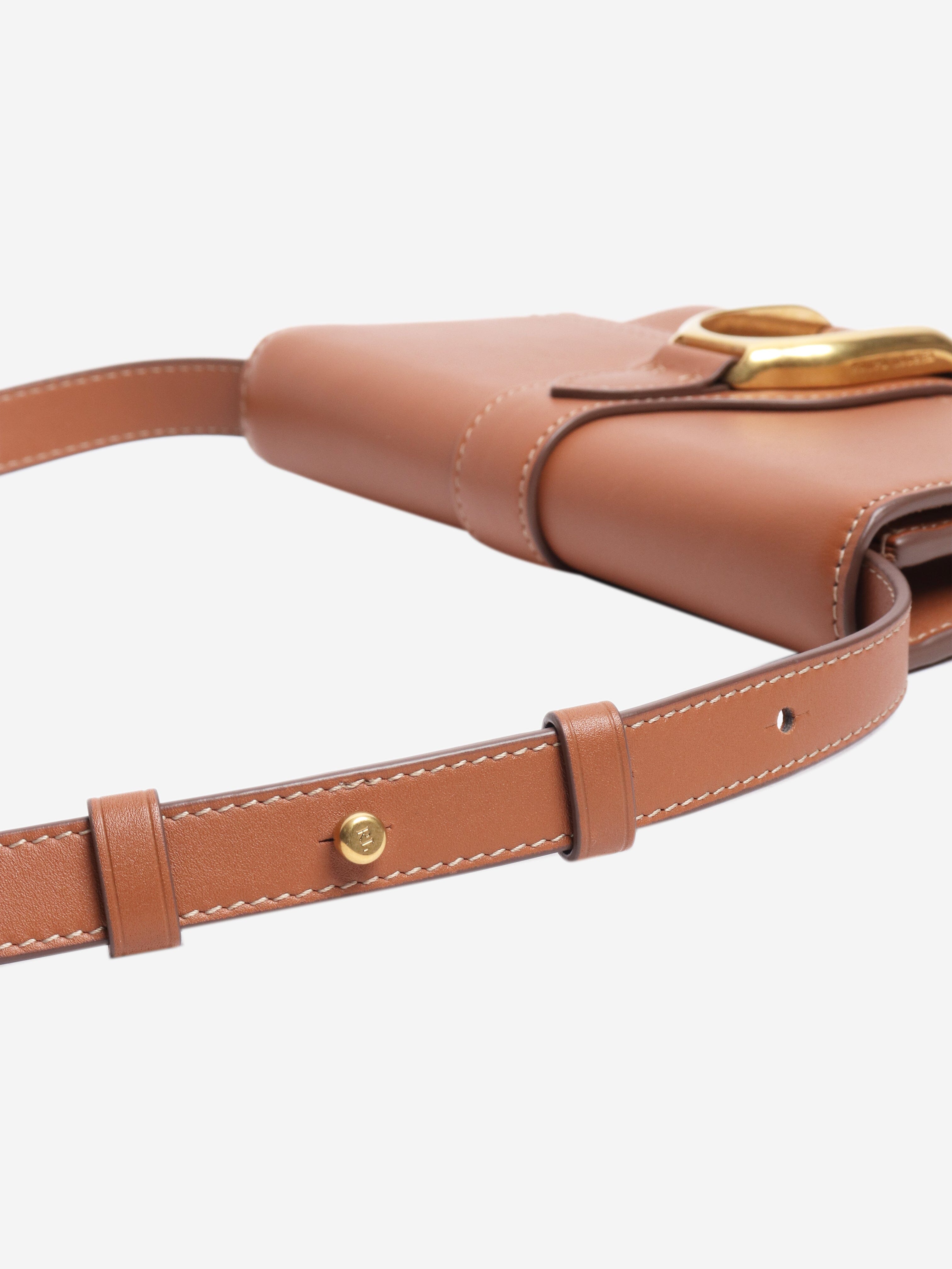 Tan leather crossbody bag Cross-body bags Ralph Lauren 