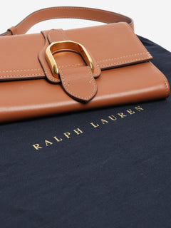 Tan leather crossbody bag Cross-body bags Ralph Lauren 