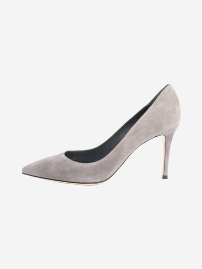 Grey suede pumps - size EU 40 (UK 7) Heels Gianvito Rossi 