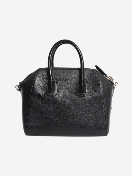 Black leather Antigona mini bag product image