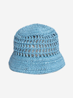 Blue crochet bucket hat - size S Hats Prada 