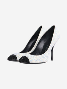 Giuseppe Zanotti White embellished pumps - size EU 37.5