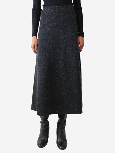 Grey flecked wool skirt - size XS Skirts Joseph 