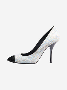 Giuseppe Zanotti White embellished pumps - size EU 37.5