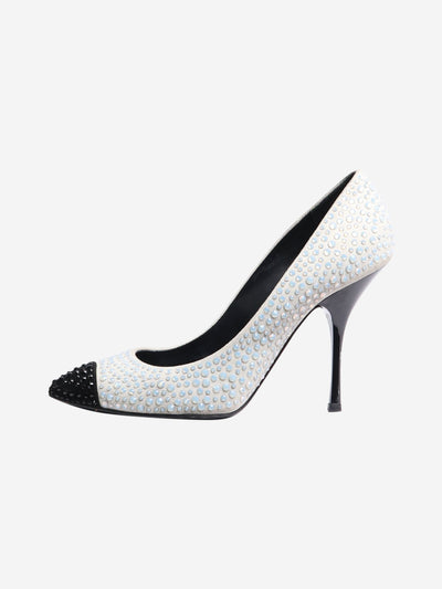 Giuseppe Zanotti White embellished pumps - size EU 37.5 Heels Giuseppe Zanotti 