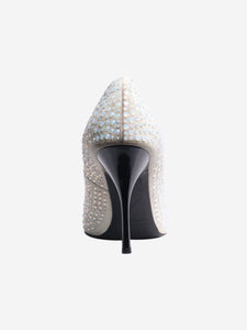 Giuseppe Zanotti White embellished pumps - size EU 37.5