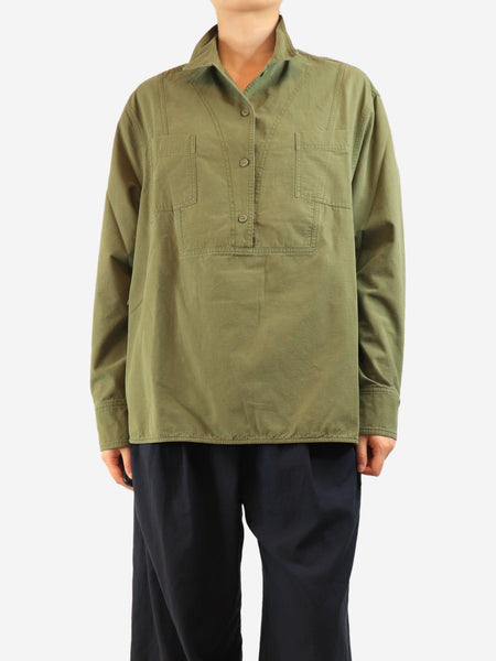 Green army shirt - size L product image