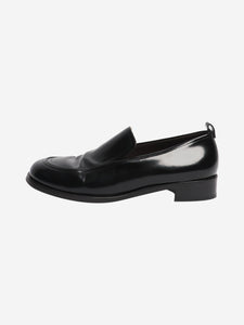 The Row Black patent leather loafers - size EU 40.5