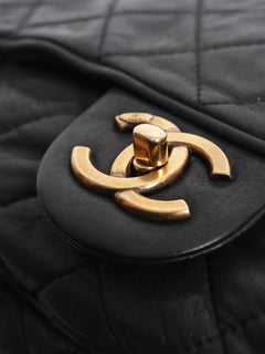 Black 2012 calfskin Pearl Shiba shoulder bag Shoulder bags Chanel 