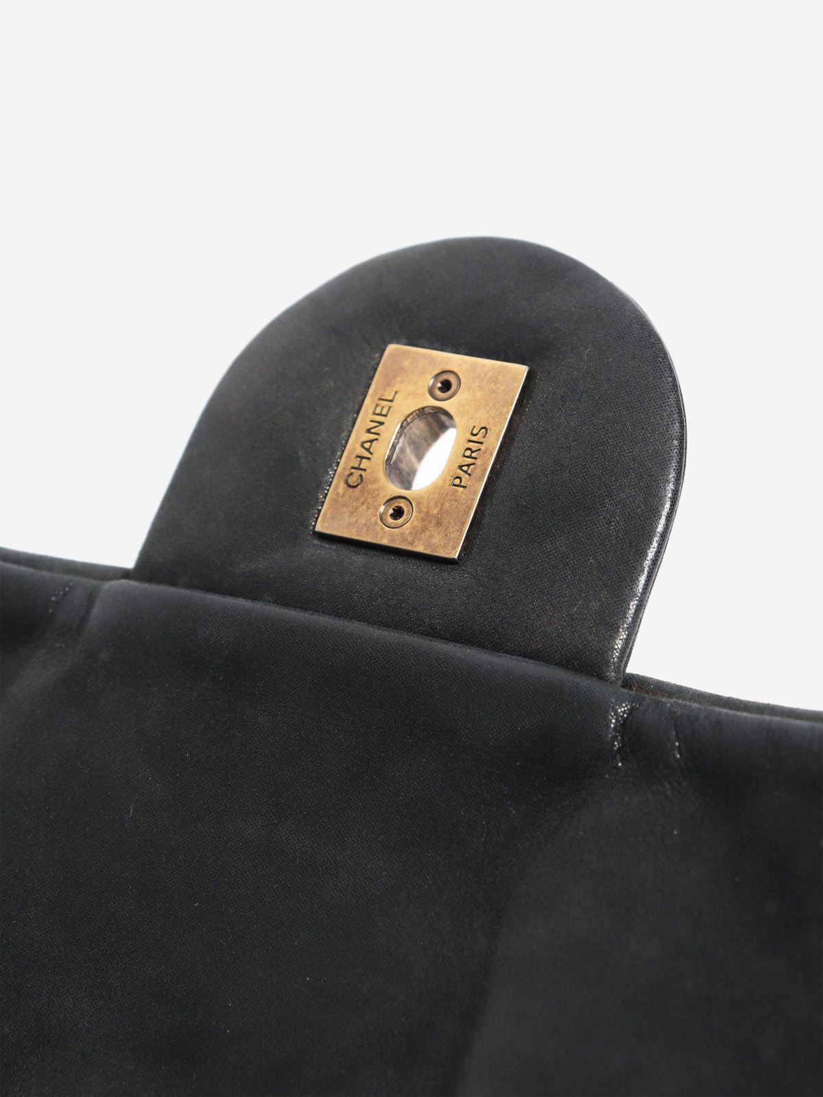 Black 2012 calfskin Pearl Shiba shoulder bag Shoulder bags Chanel 