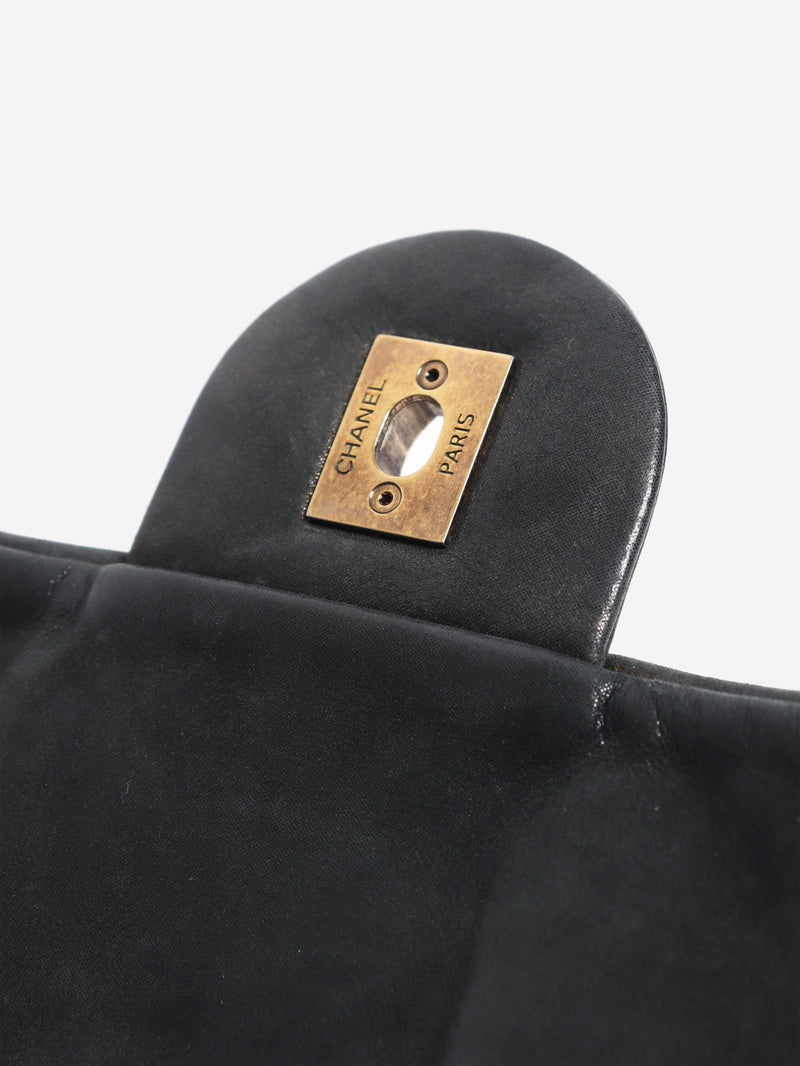 Black 2012 calfskin Pearl Shiba shoulder bag Shoulder bags Chanel 