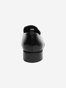 The Row Black patent leather loafers - size EU 40.5