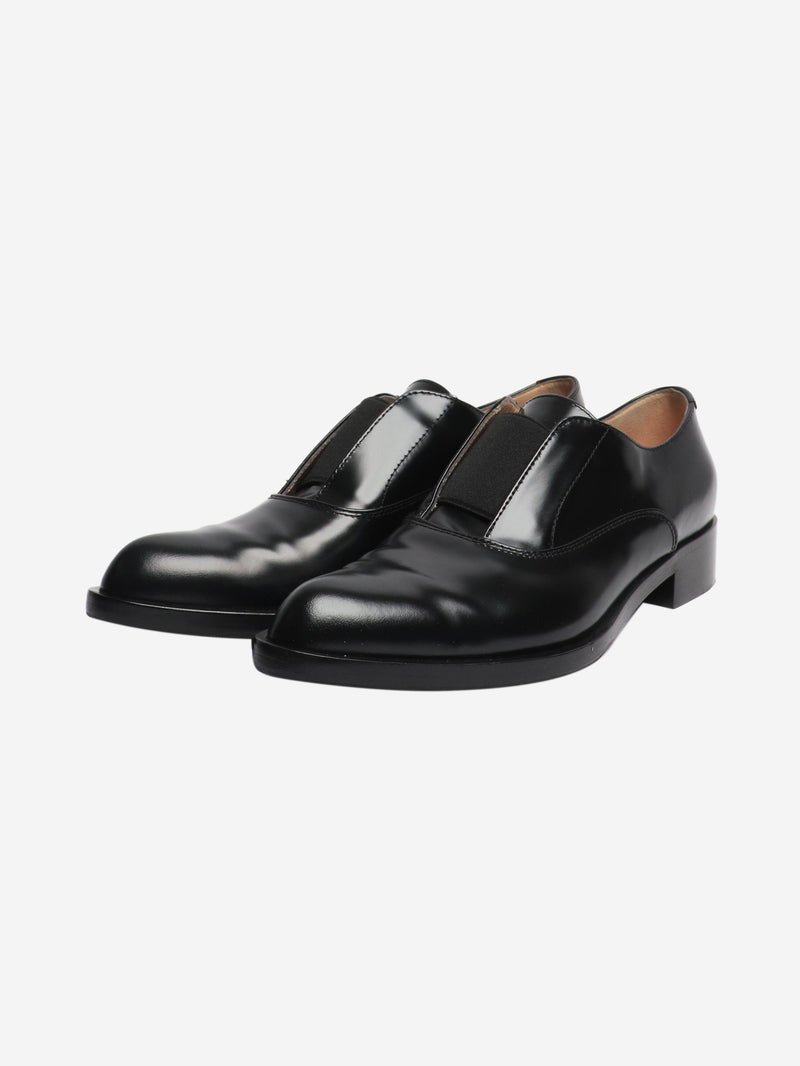 Black leather shoes - size EU 38 Flat Shoes Gianvito Rossi 
