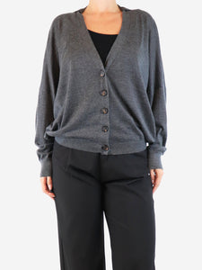 Brunello Cucinelli Grey cashmere cardigan - size