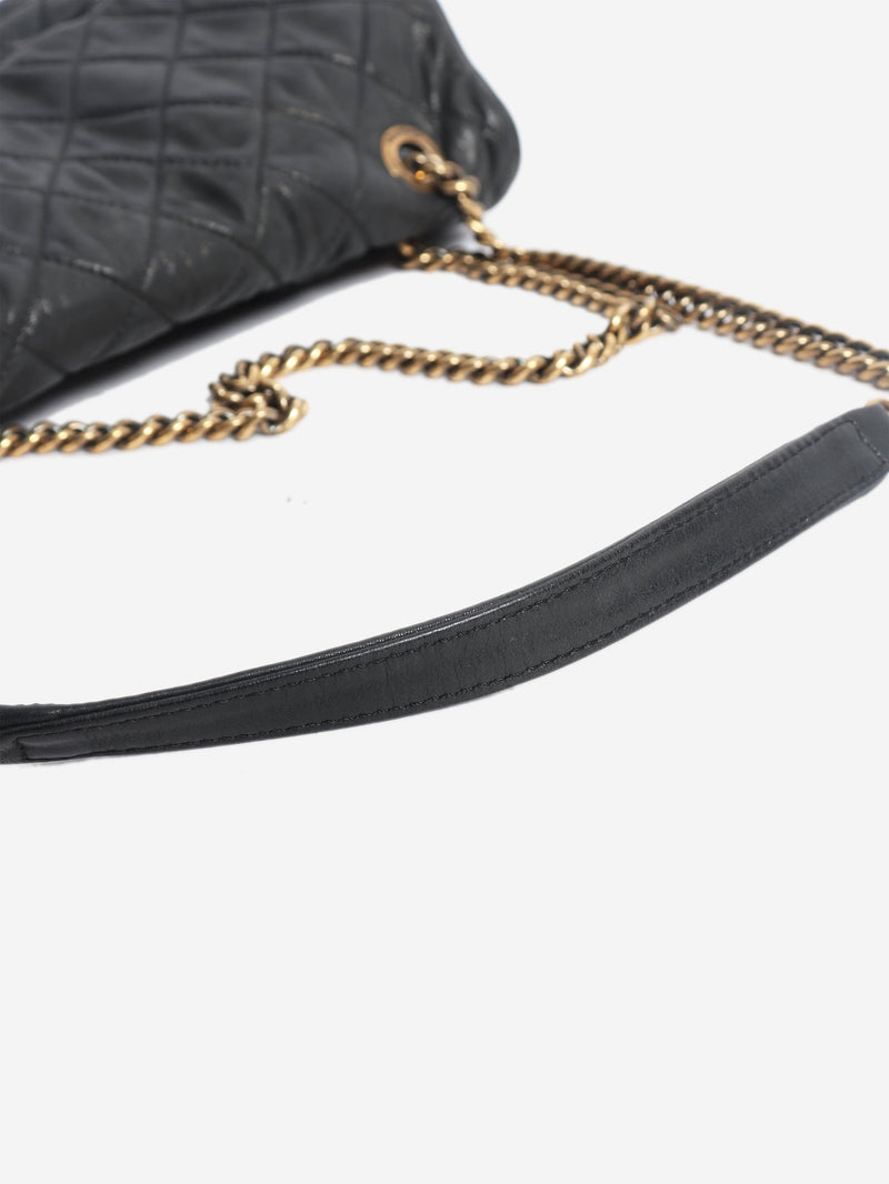 Black 2012 calfskin Pearl Shiba shoulder bag Shoulder bags Chanel 