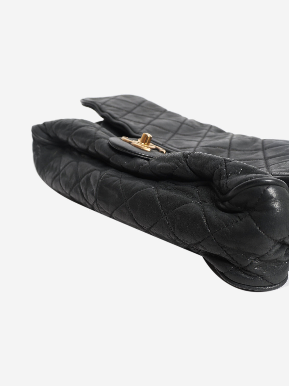 Black 2012 calfskin Pearl Shiba shoulder bag Shoulder bags Chanel 