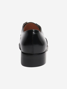 Gianvito Rossi Black leather shoes - size EU 38