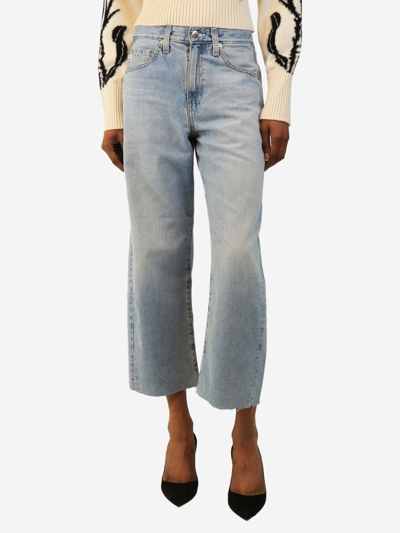 Blue Hattie crop jeans - size UK 6
