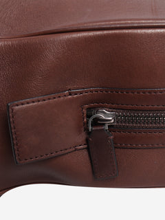 Dark chocolate Domino bag Shoulder bags The Row 