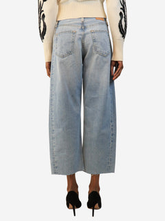 Blue Hattie crop jeans - size UK 6