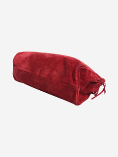 Vintage 2002 Burgundy suede shoulder bag Bags Prada 