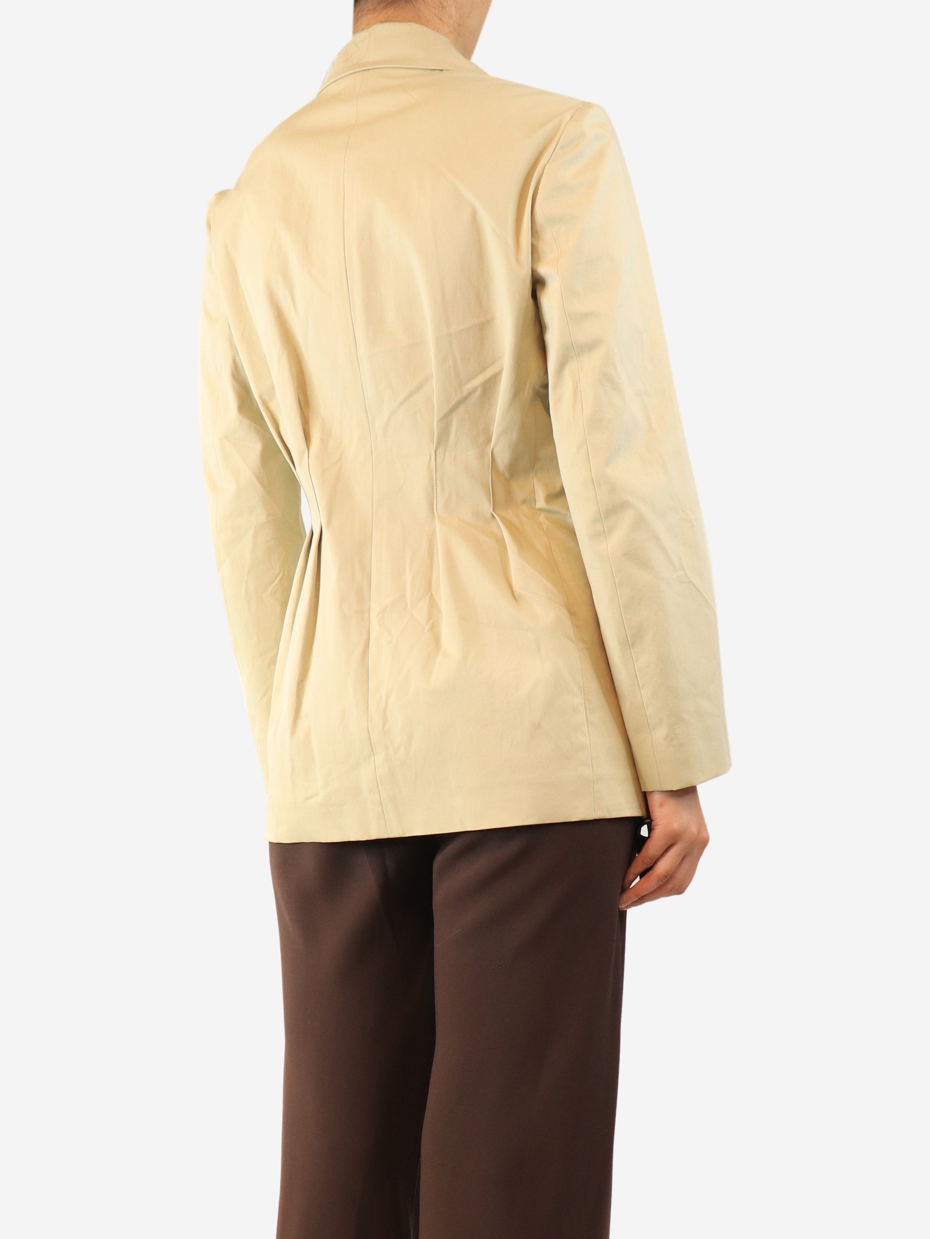 Neutral lightweight shell jacket - size UK 10 Coats & Jackets Etro 