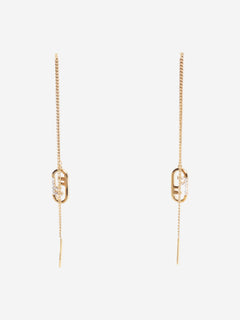 Gold O'Lock dangle earrings Earrings Fendi 
