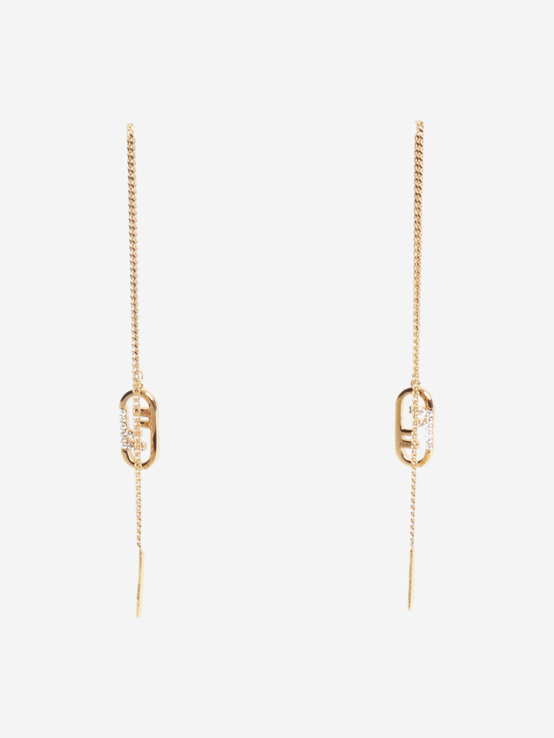Gold O'Lock dangle earrings Earrings Fendi 