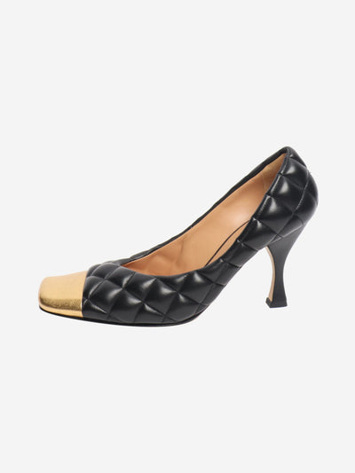 Black leather quilted heels - size EU 41 (UK 8) Heels Bottega Veneta 
