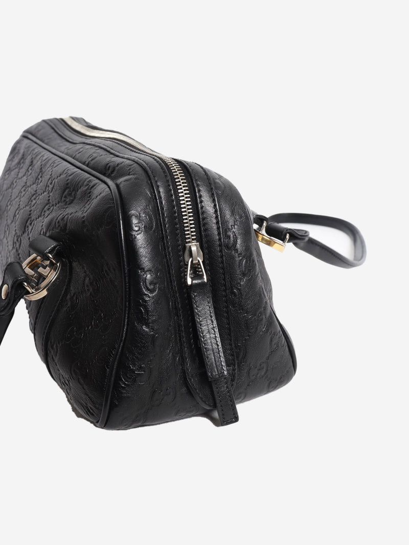 Black Guccissima shoulder bag Bags Gucci 