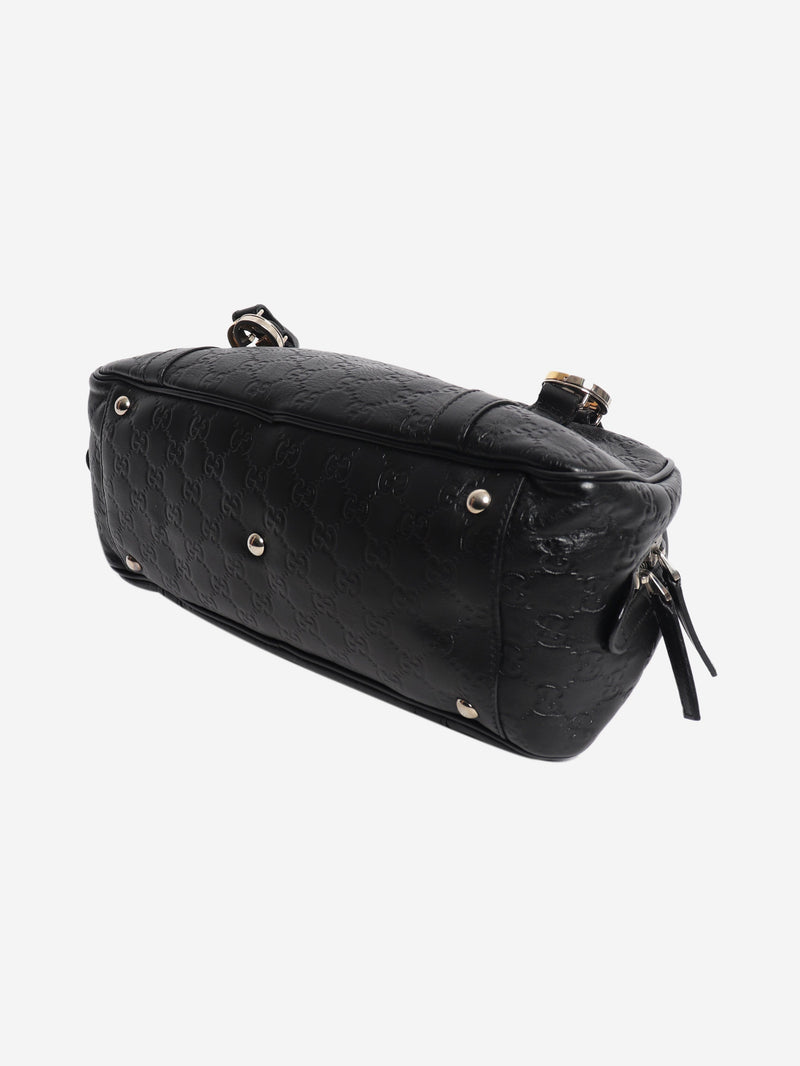 Black Guccissima shoulder bag Bags Gucci 