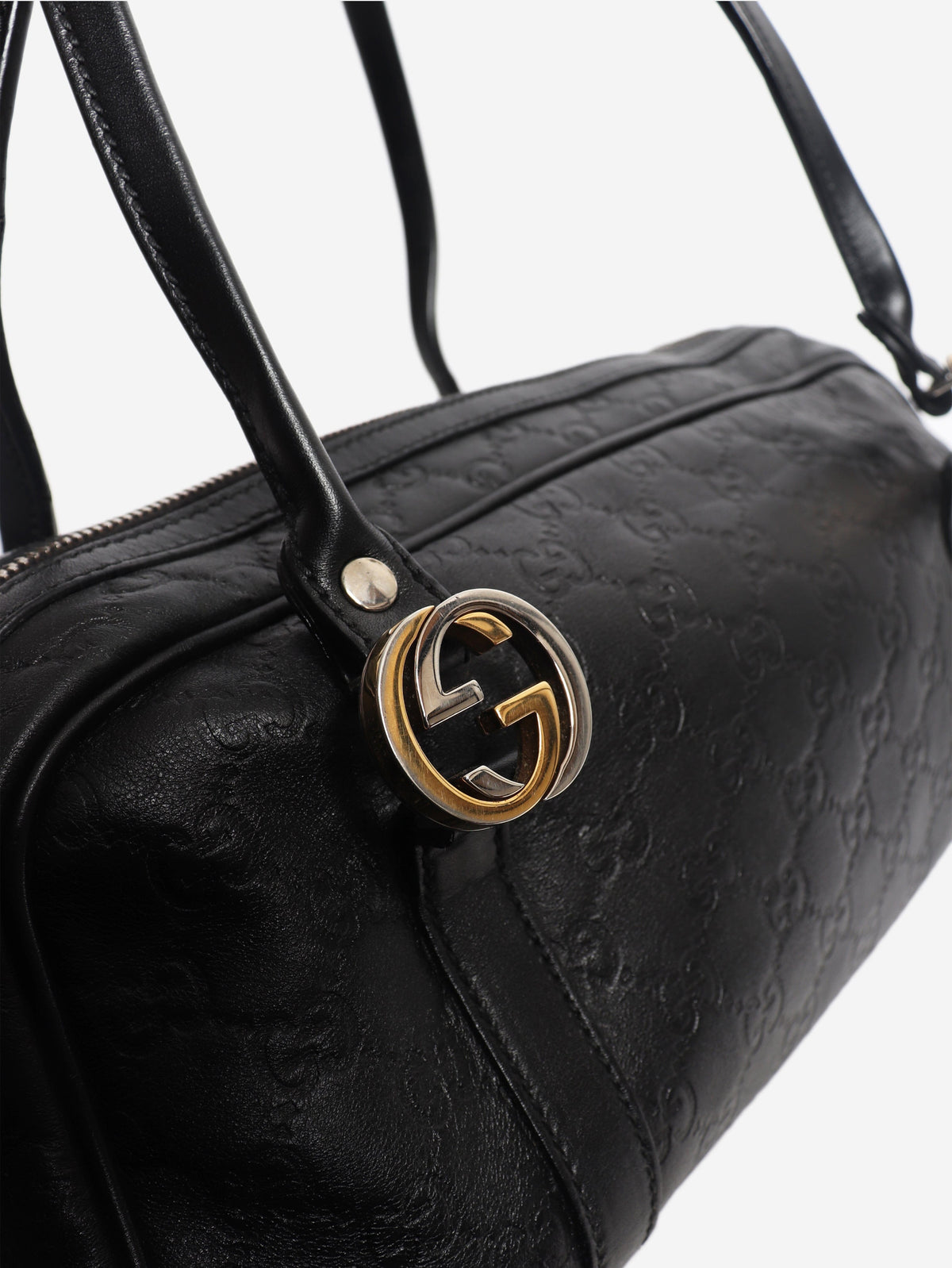 Black Guccissima shoulder bag Bags Gucci 