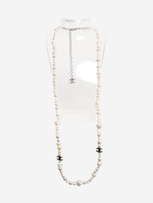 White CC faux-pearl necklace Necklaces Chanel 