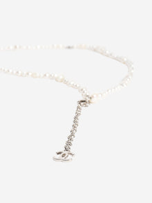 White CC faux-pearl necklace Necklaces Chanel 