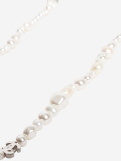 White CC faux-pearl necklace Necklaces Chanel 