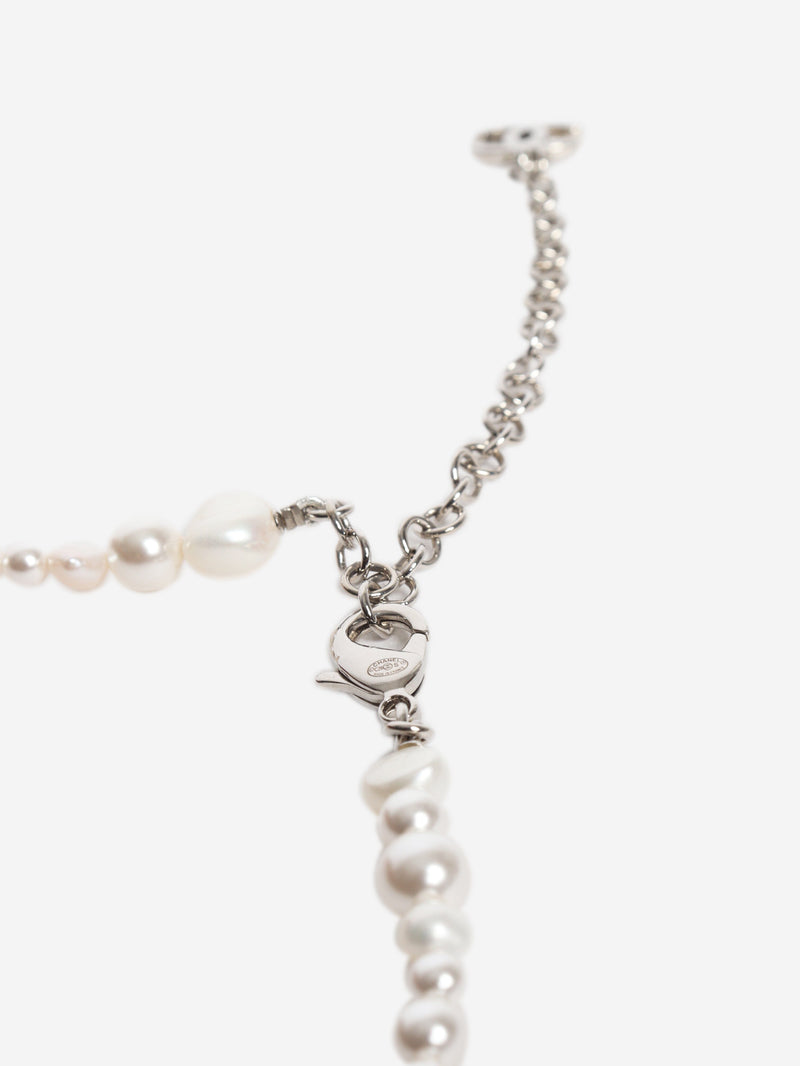 White CC faux-pearl necklace Necklaces Chanel 