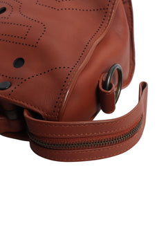 Brown mini City bag