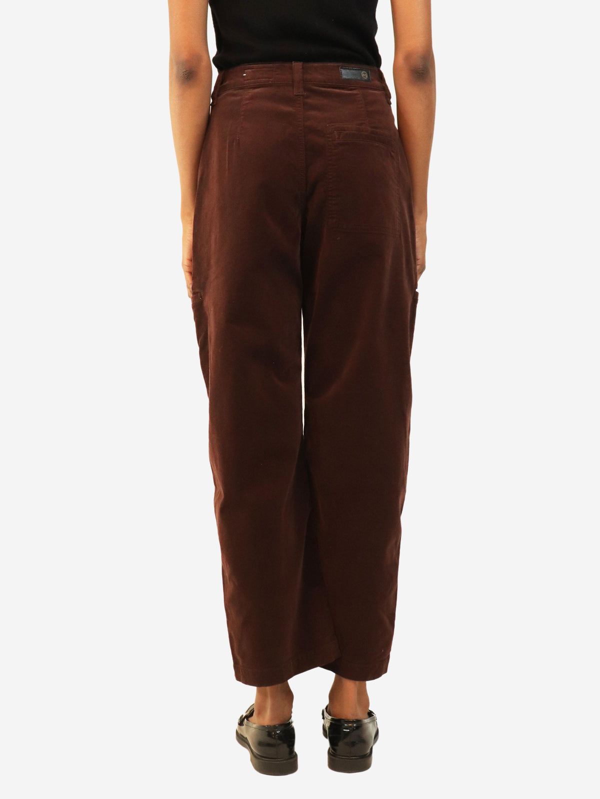 Chocolate Hazal corduroy jeans - size UK 6
