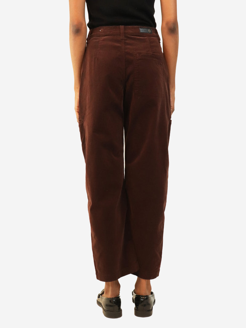 Chocolate Hazal corduroy jeans - size UK 6